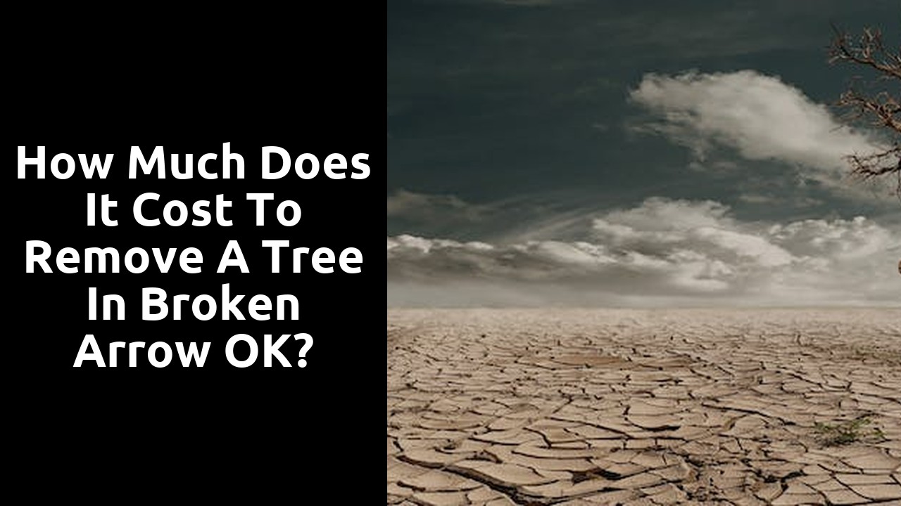 How much does it cost to remove a tree in Broken Arrow OK?